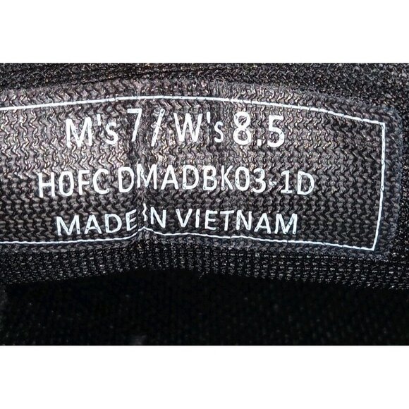 Kizik Madrid Eco Knit Shoes Sneakers Mens Size 7 Black Fabric Casual Lace Up - Picture 10 of 12